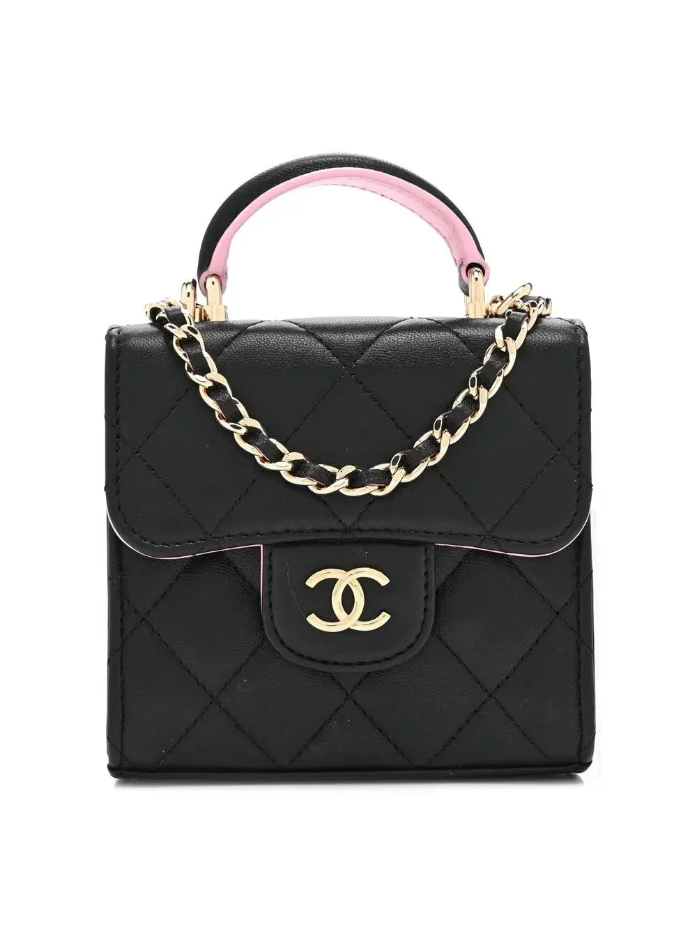 Chanel Lambskin Quilted Bi-Color Top #323524C19B